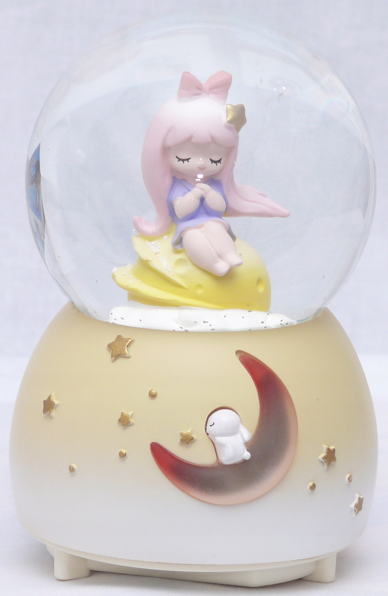 KULA ŚNIEŻNA POZYTYWKA DZIEWCZYNKA WIELOKOLOROWA ŚNIEG