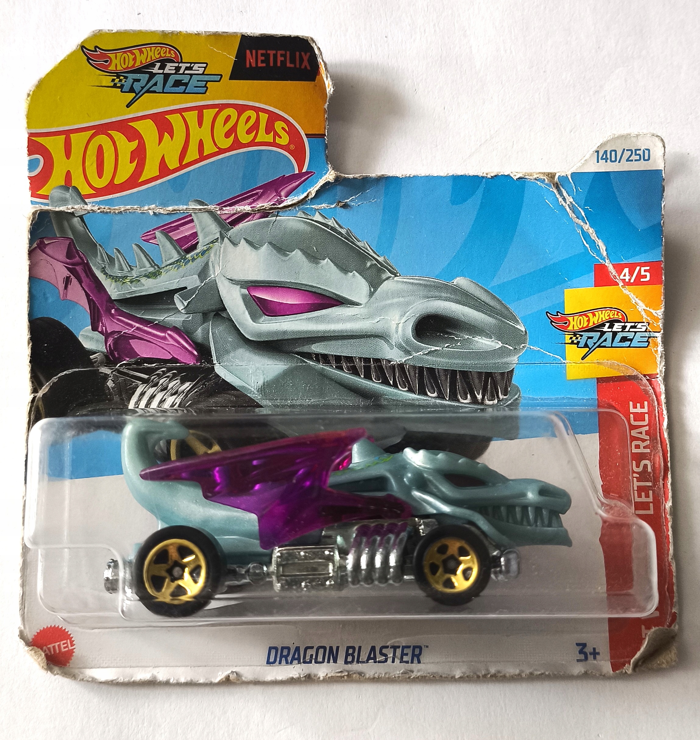 Drachen Transporter Vintage Hot Wheels: Fighters Dragon Blaster