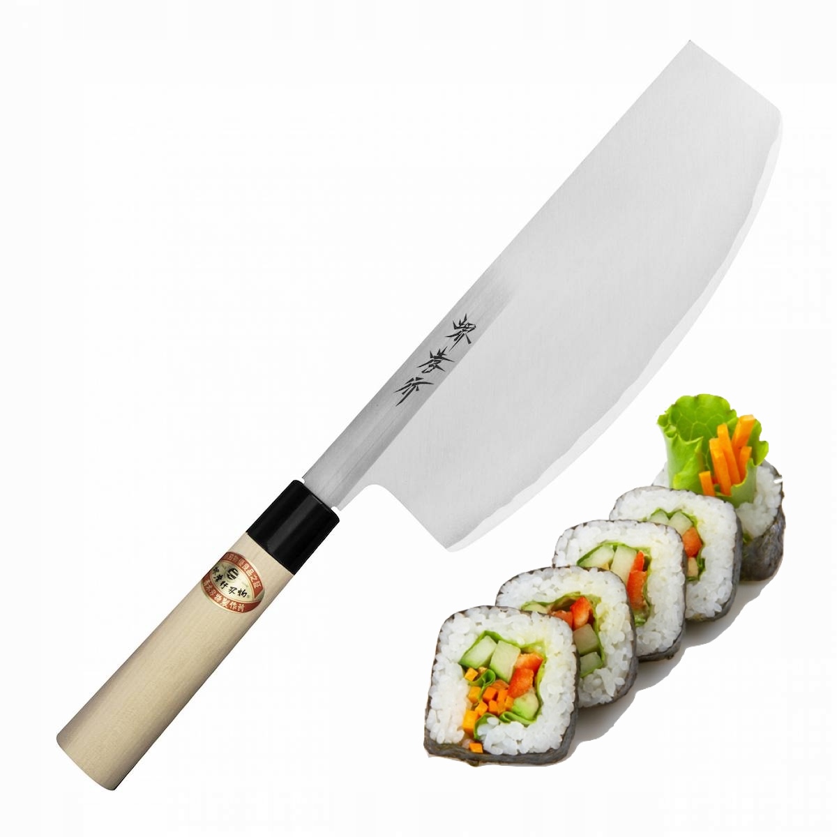 Sakai Takayuki Kasumi Shirogami#3 Japonský nôž Sushikiri na sushi 24 cm