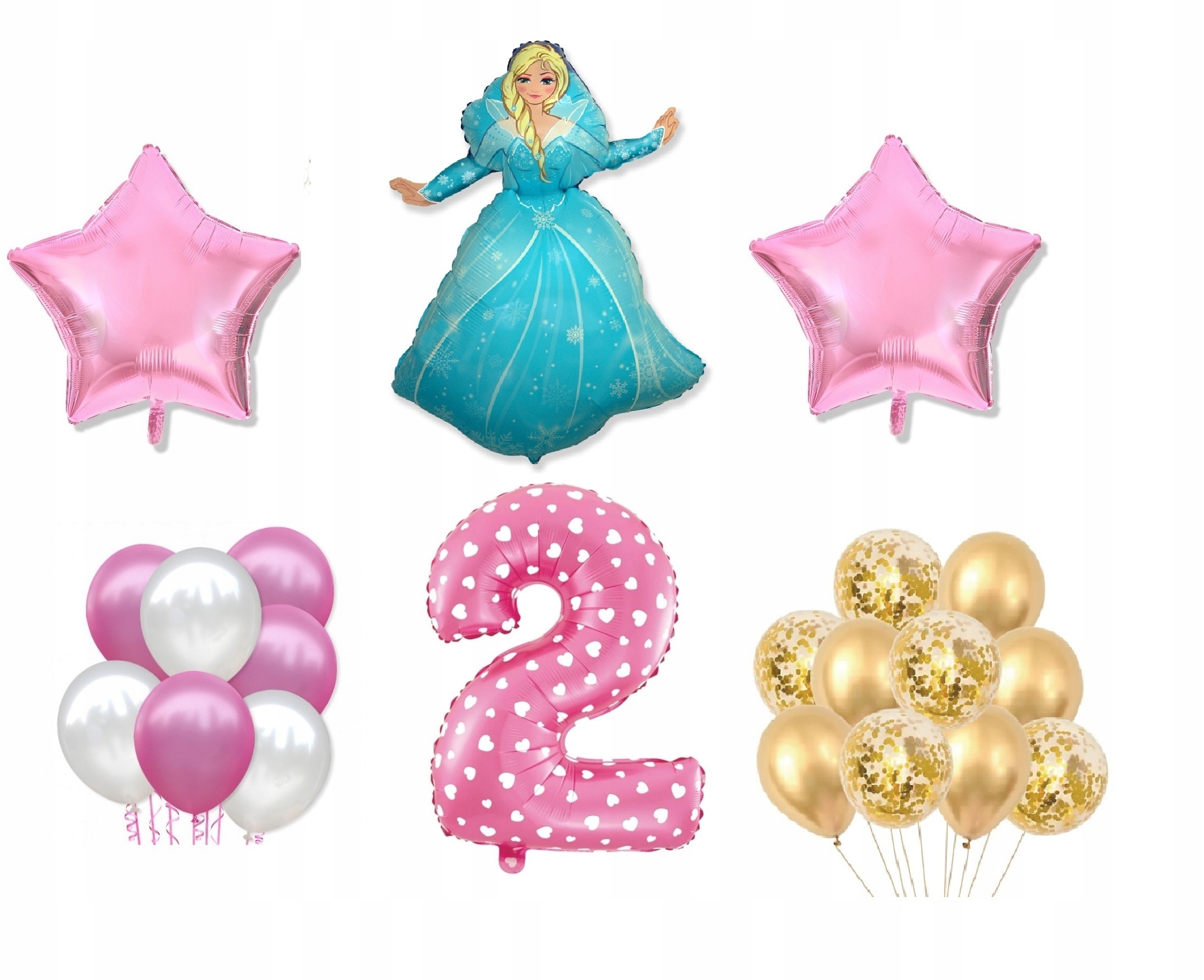 

Mini Zestaw Kraina Lodu Frozen 2 Urodziny Balony