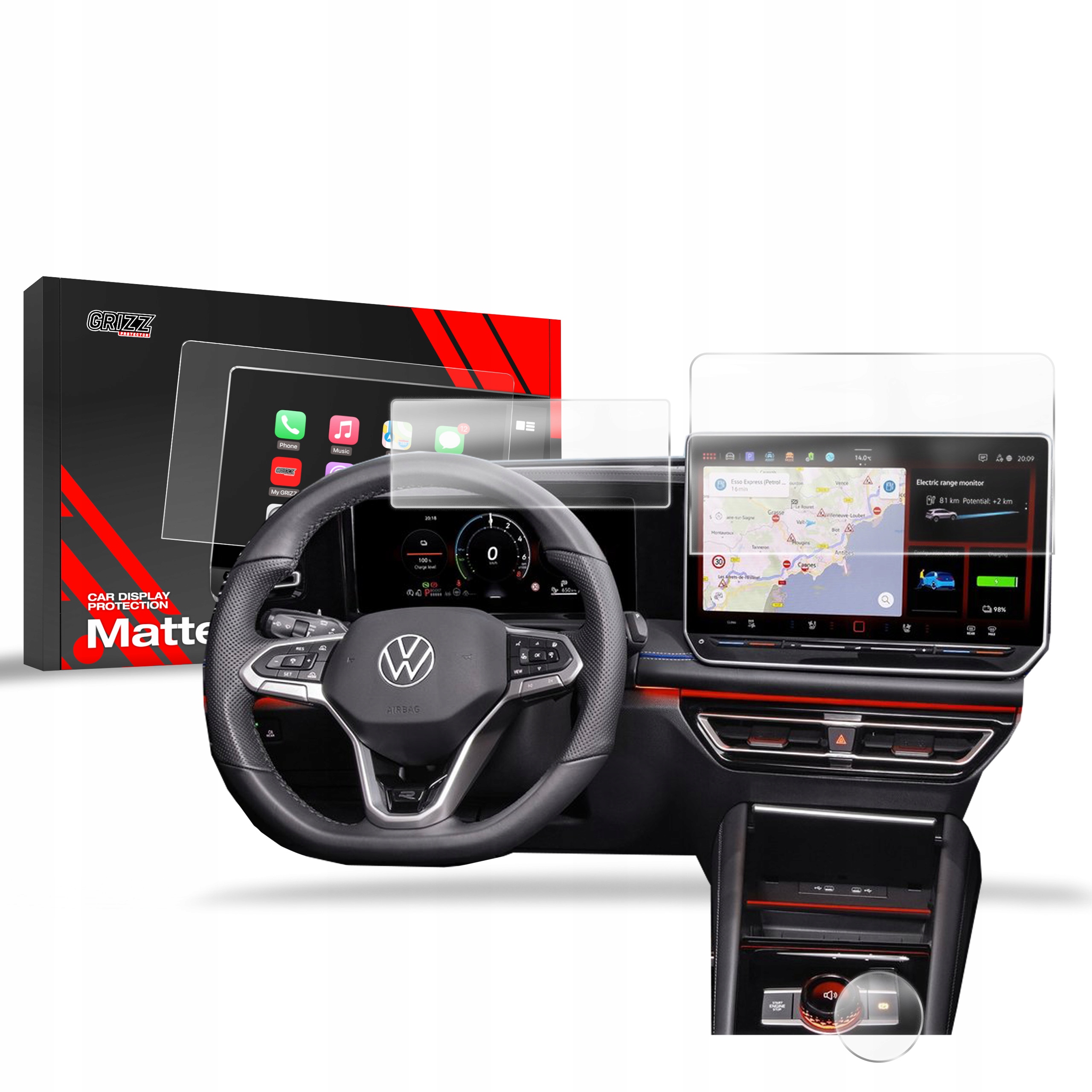 3w1 Folia Antyodciskowa do Volkswagen Vw Tayron 15" (2024-2025)