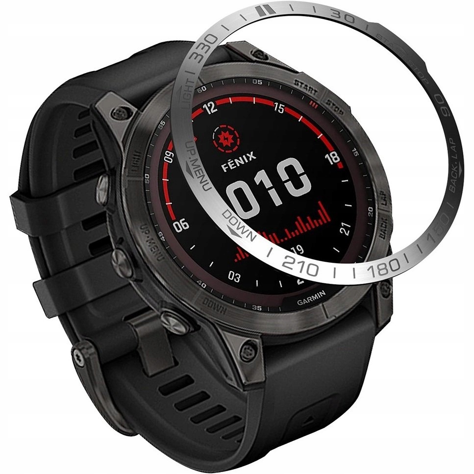 

Bezel Ring Stalowa Nakładka Do Garmin Fenix 7X