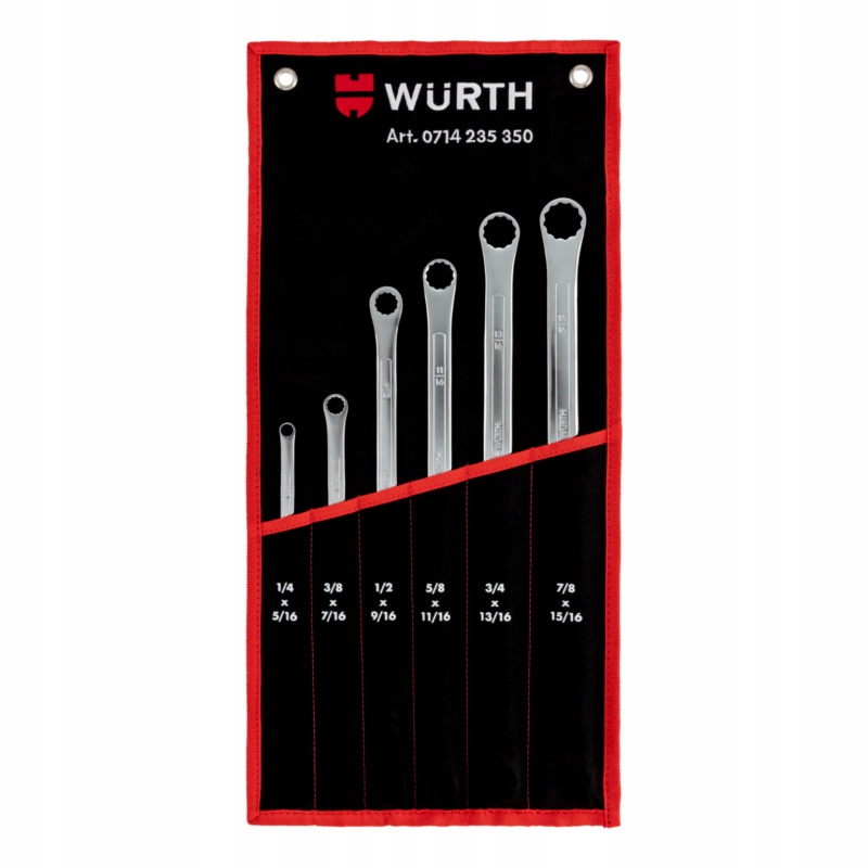 Würth Sada dlhých očkových kľúčov 6 ks 0714235350