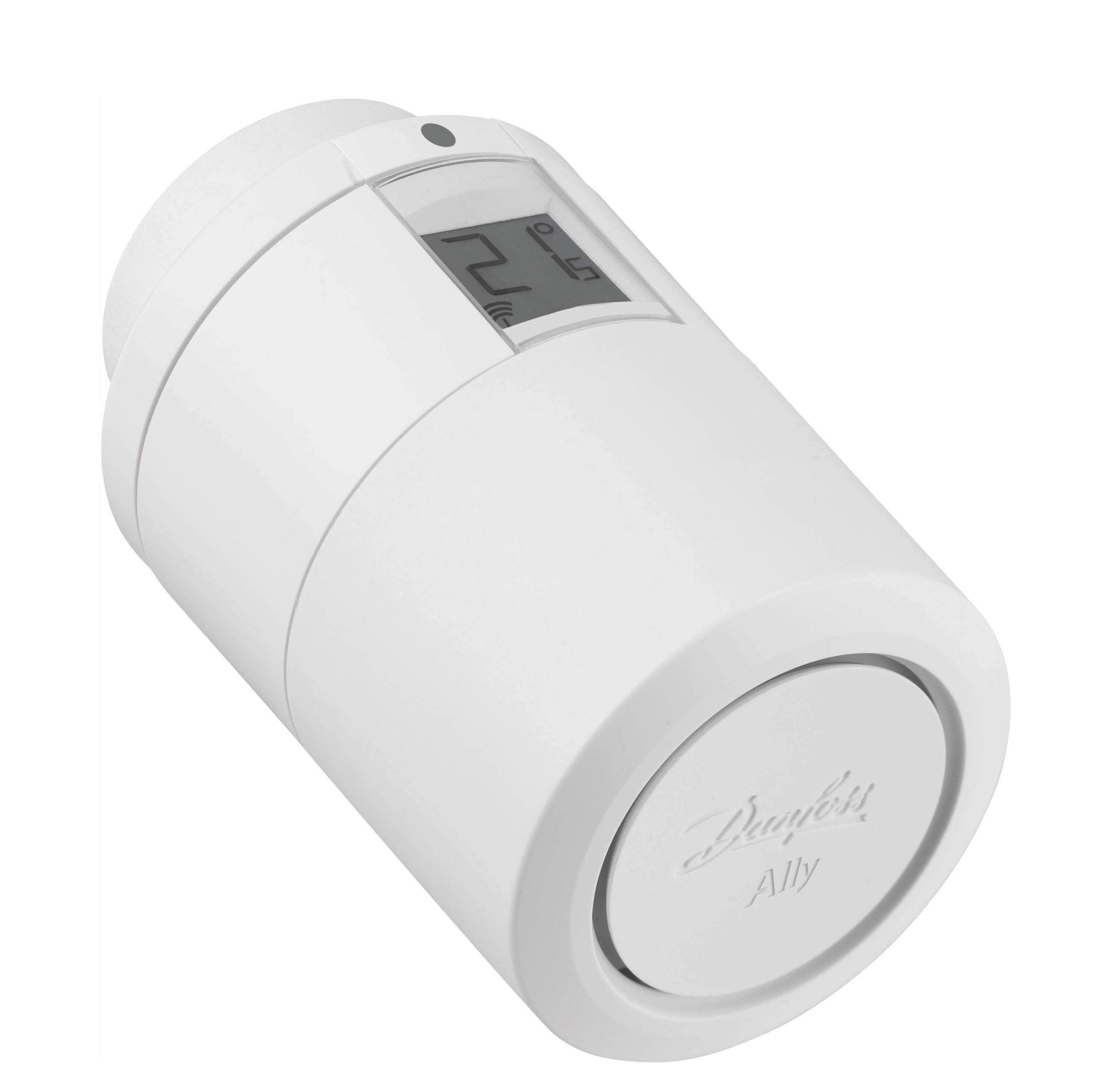 Termostatická hlavica Danfoss Ally rádiová Zigbee; 2 adaptéry