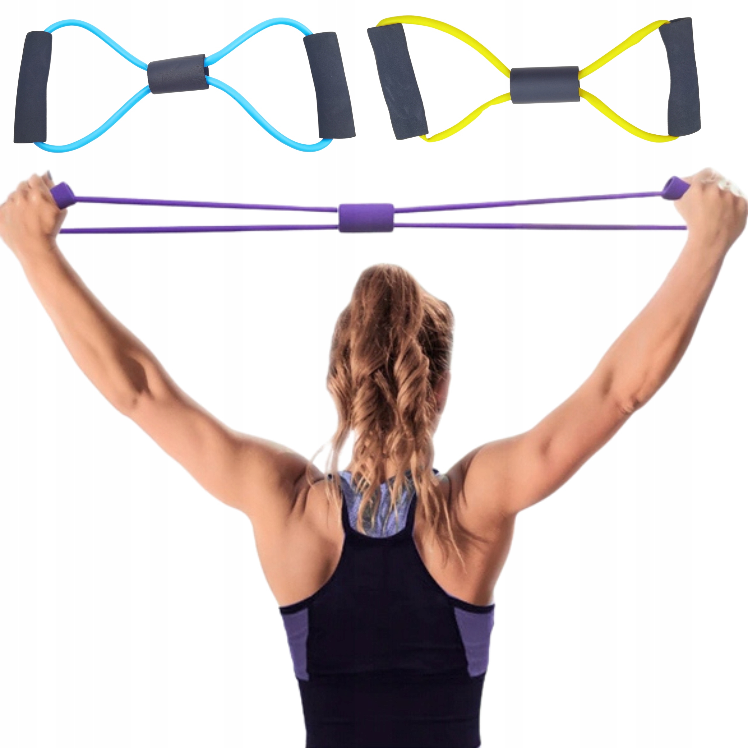 Hula Hop Odchudzające z Wypustkami XXL PLUS SIZE 145cm w TALII GRATIS GUMA Średnica 145 cm