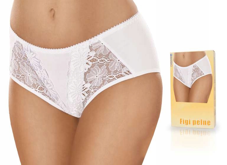 

Figi pełne Gabidar 118 Bawełna , Białe , XL