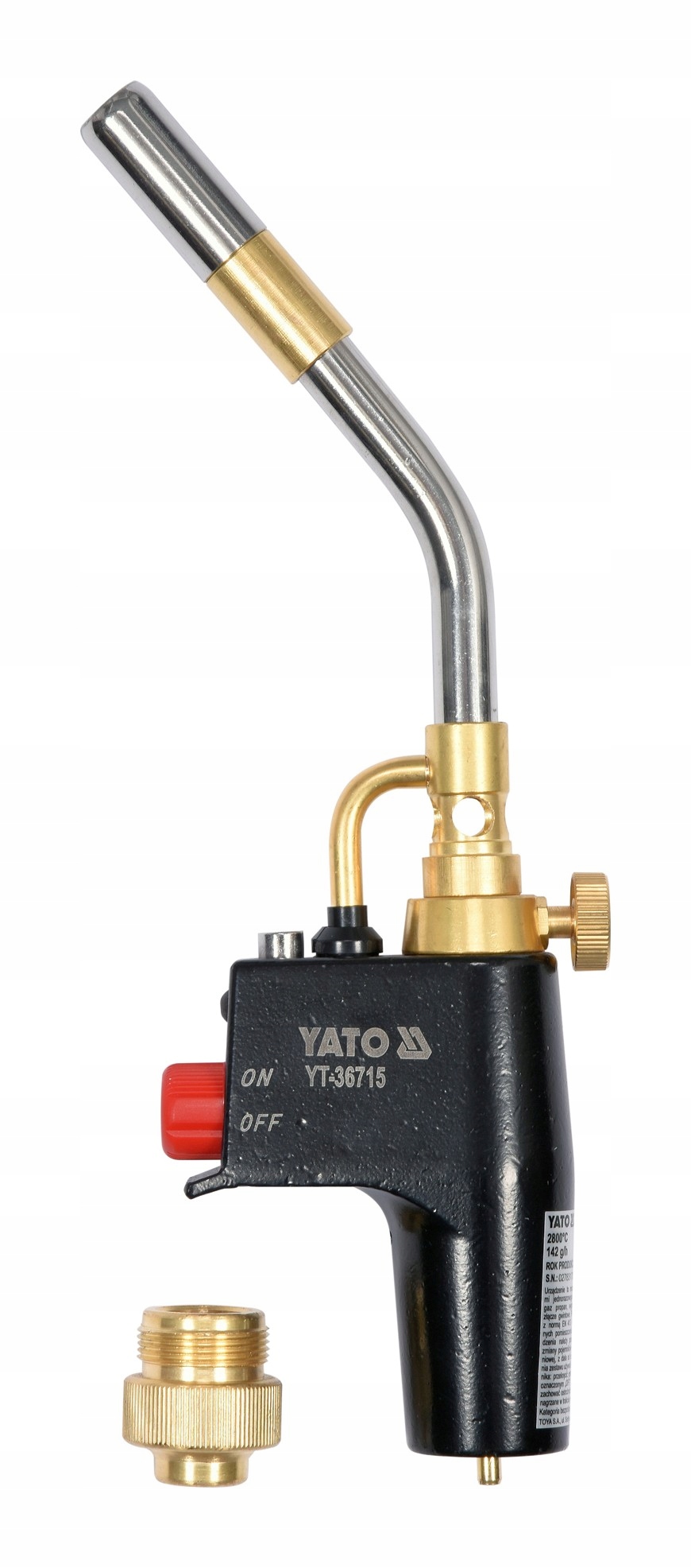 

Yato Palnik Gazowy Turbo YT-36715