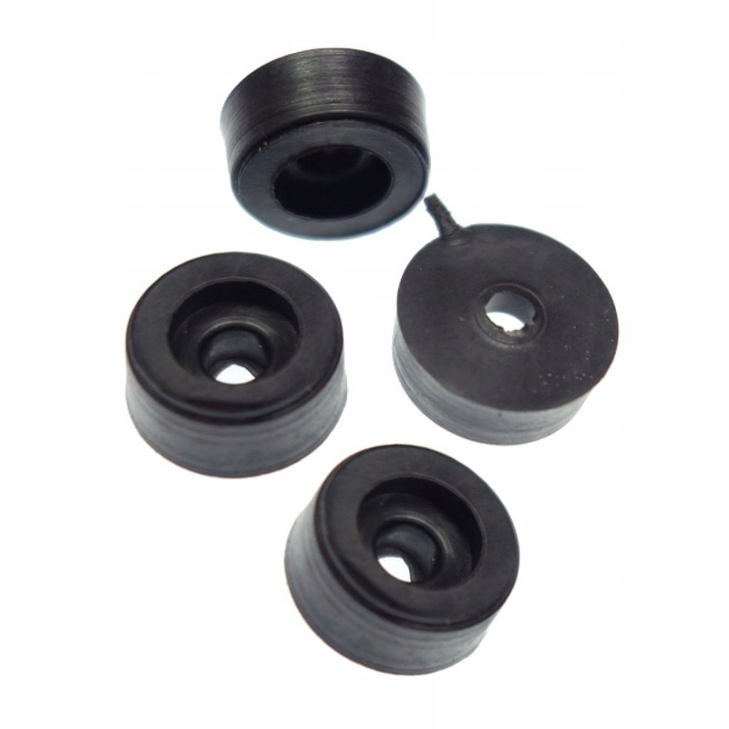 NÓŻKA DO OBUDOWY GUMOWA STOPKA CZARNA 4szt.