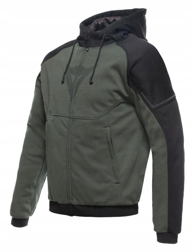 Mikina s kapucňou Dainese Daemon-X Zelená/Čierna 54