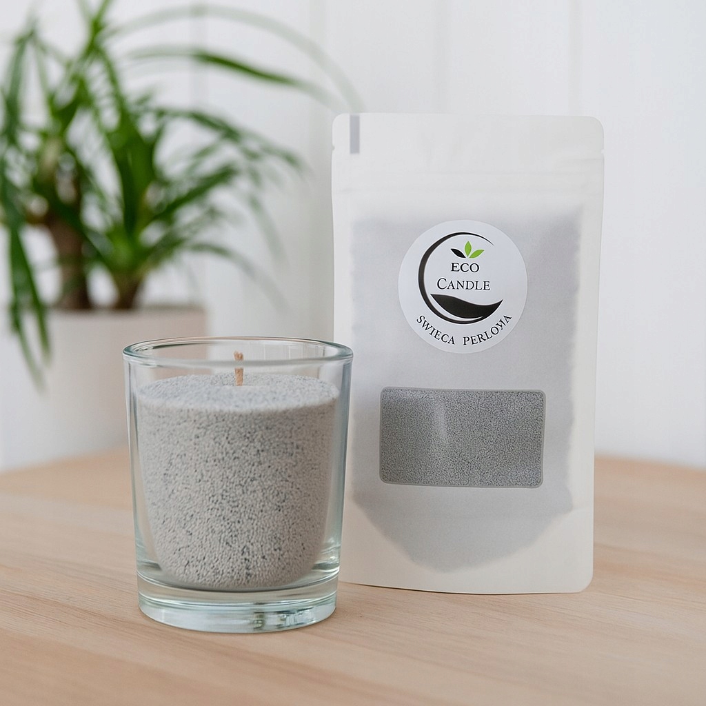 EcoCandle Perlový vosk Grafit 10kg