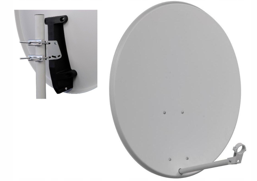 CZASZA ANTENA SATELITARNA 80 CM STANDARD BIAŁA