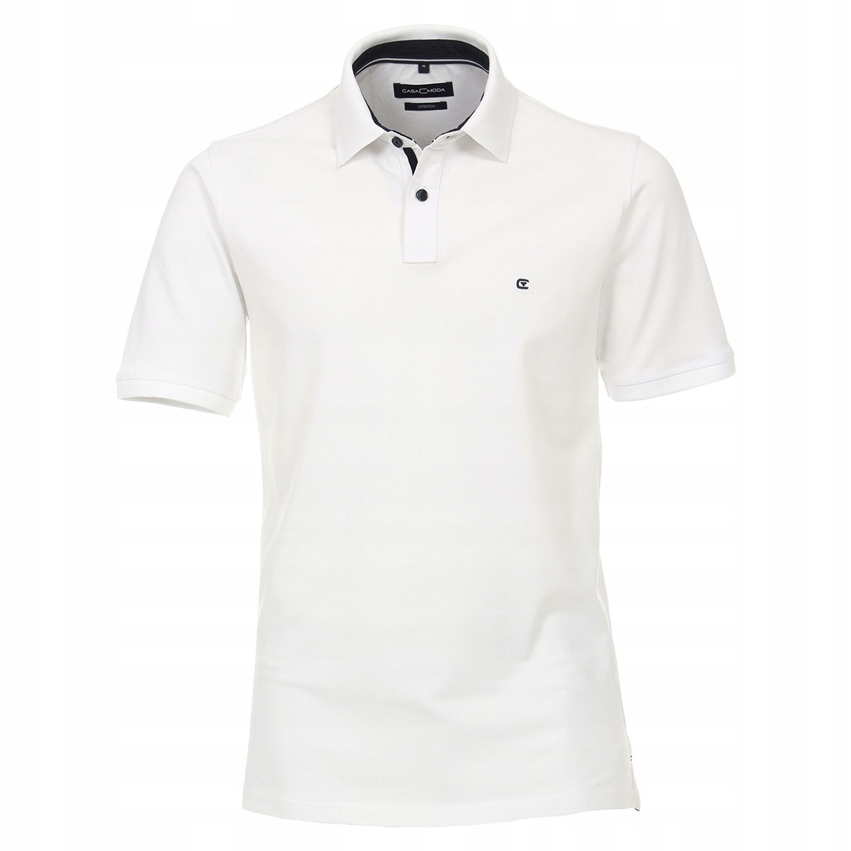 Casa Moda Polokošile Velké Velikosti Bílá 4XL