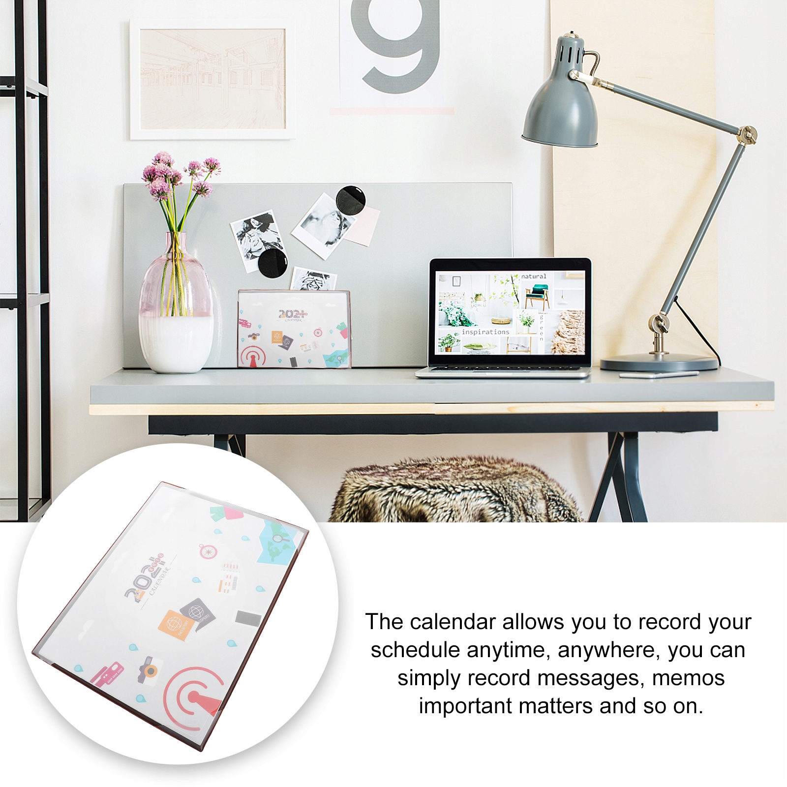 Kalendarz harmonogram Podkładka komputer Rozmiar inny