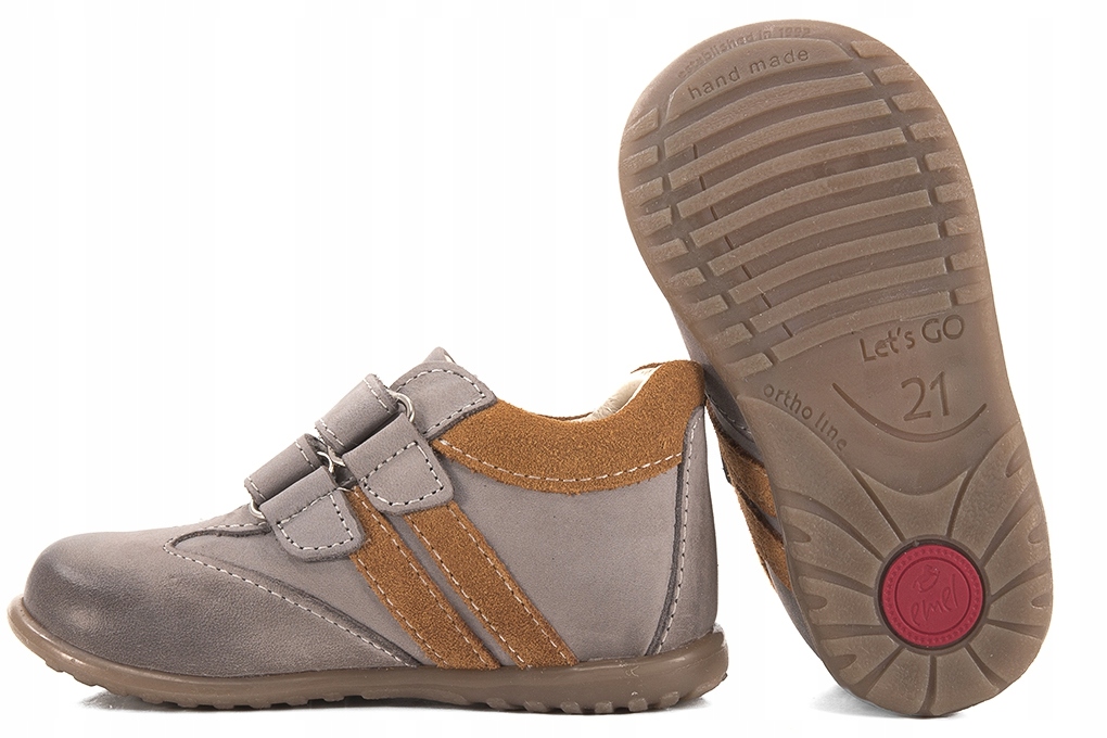 EMEL ES2045D-20 PÓŁBUTY TRZEWIKI ROCZKI szare 20 Płeć chłopcy dziewczynki