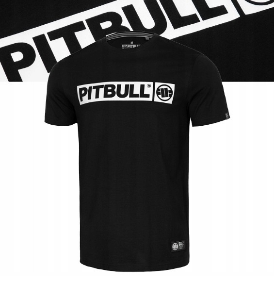 Męska Koszulka Pitbull Bawełniany Klasyczny T-shirt Hilltop