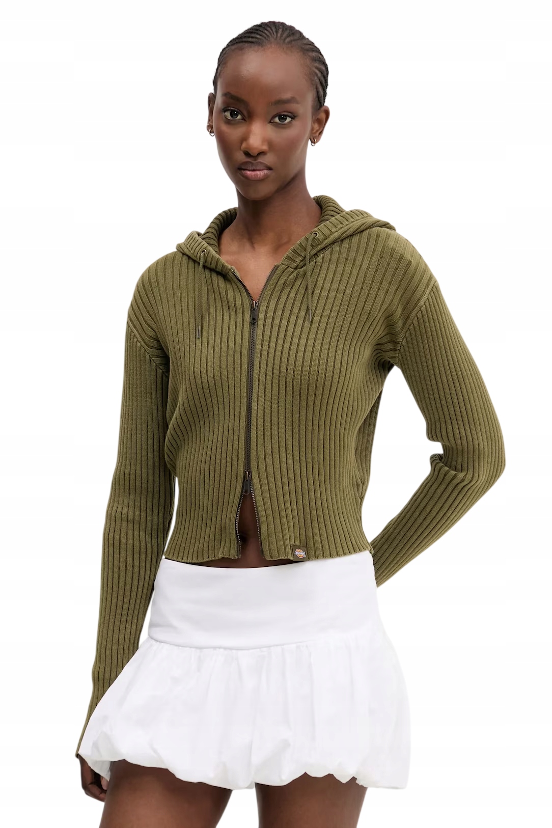 Dickies dámský bavlněný kardigan zelený DK0A867YMGR1 Velikost L