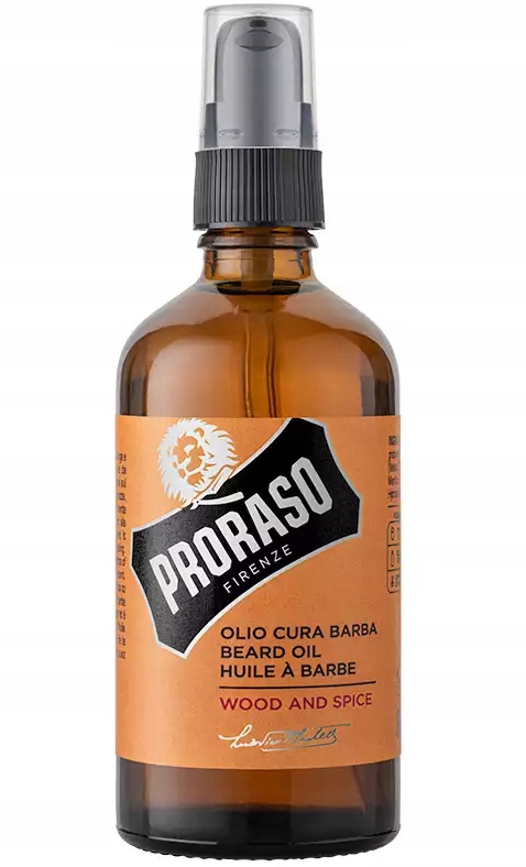 Proraso Wood Spices – Olej na vousy 100 ml.