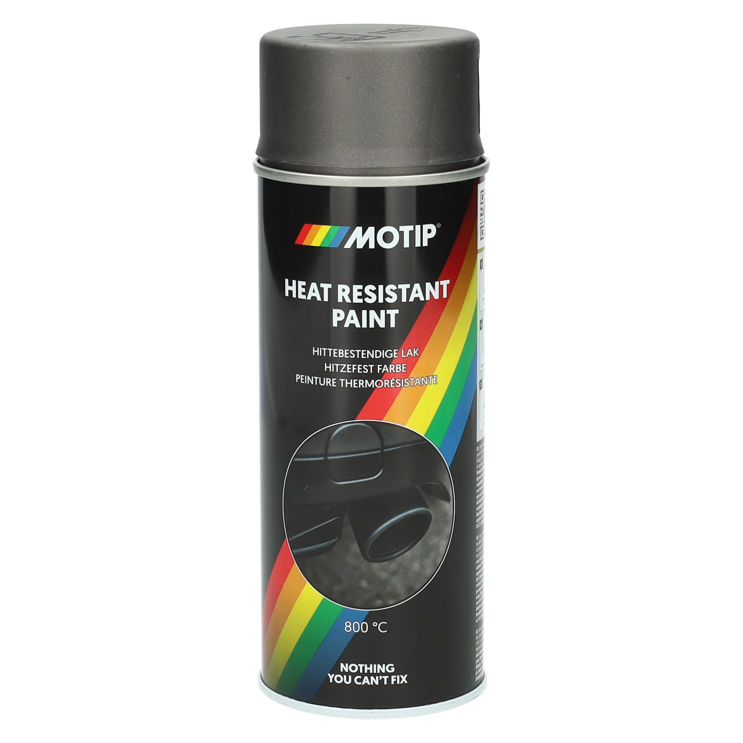 Srebrny Lakier Żaroodporny 800°C 400ml Spray Dupli Color