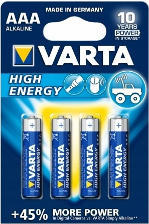 

Bateria alkaliczna Varta Aaa (LR03) 4 szt.
