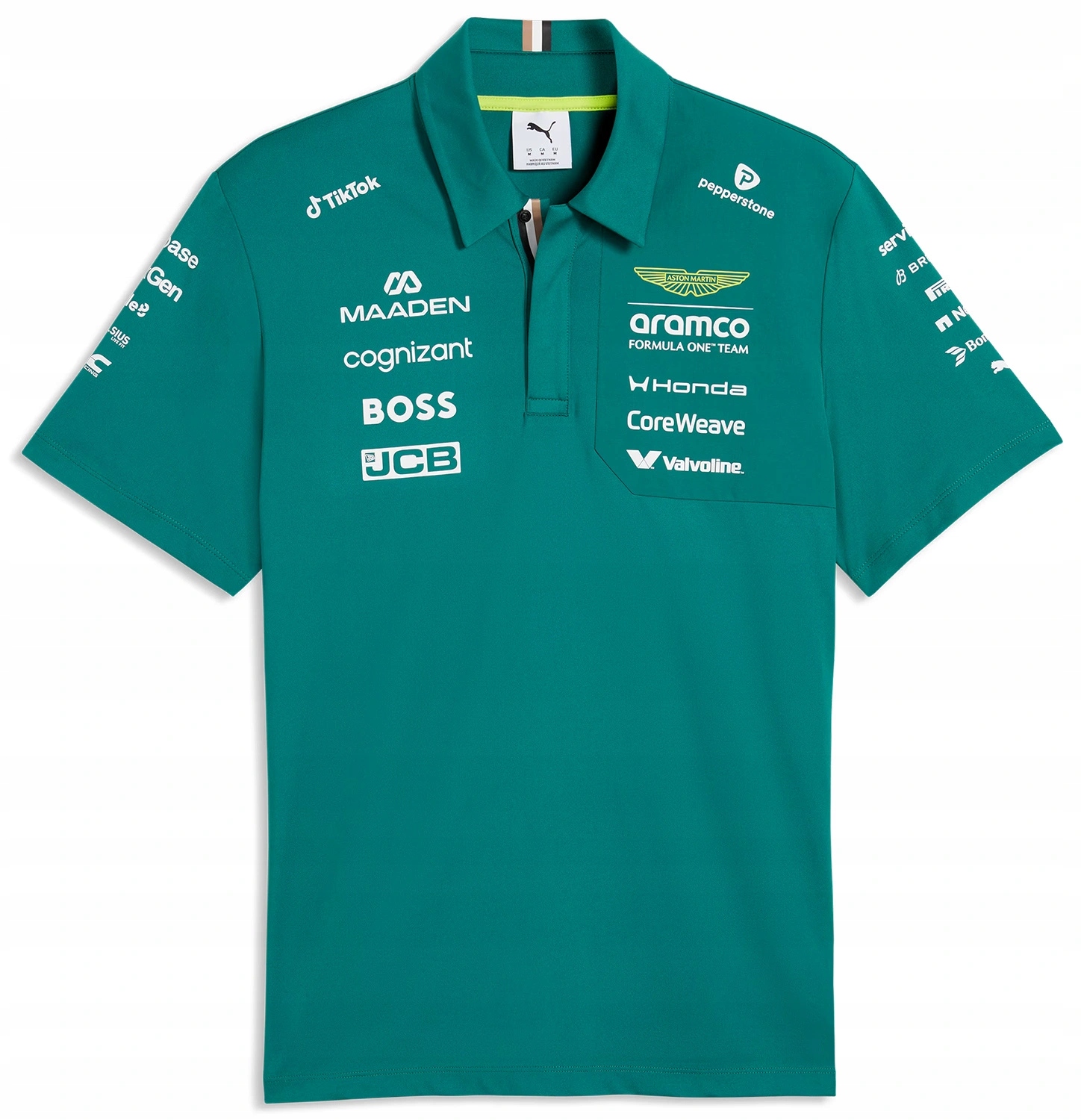 Polokošile Aston Martin F1 2026 Team zelená vel. L