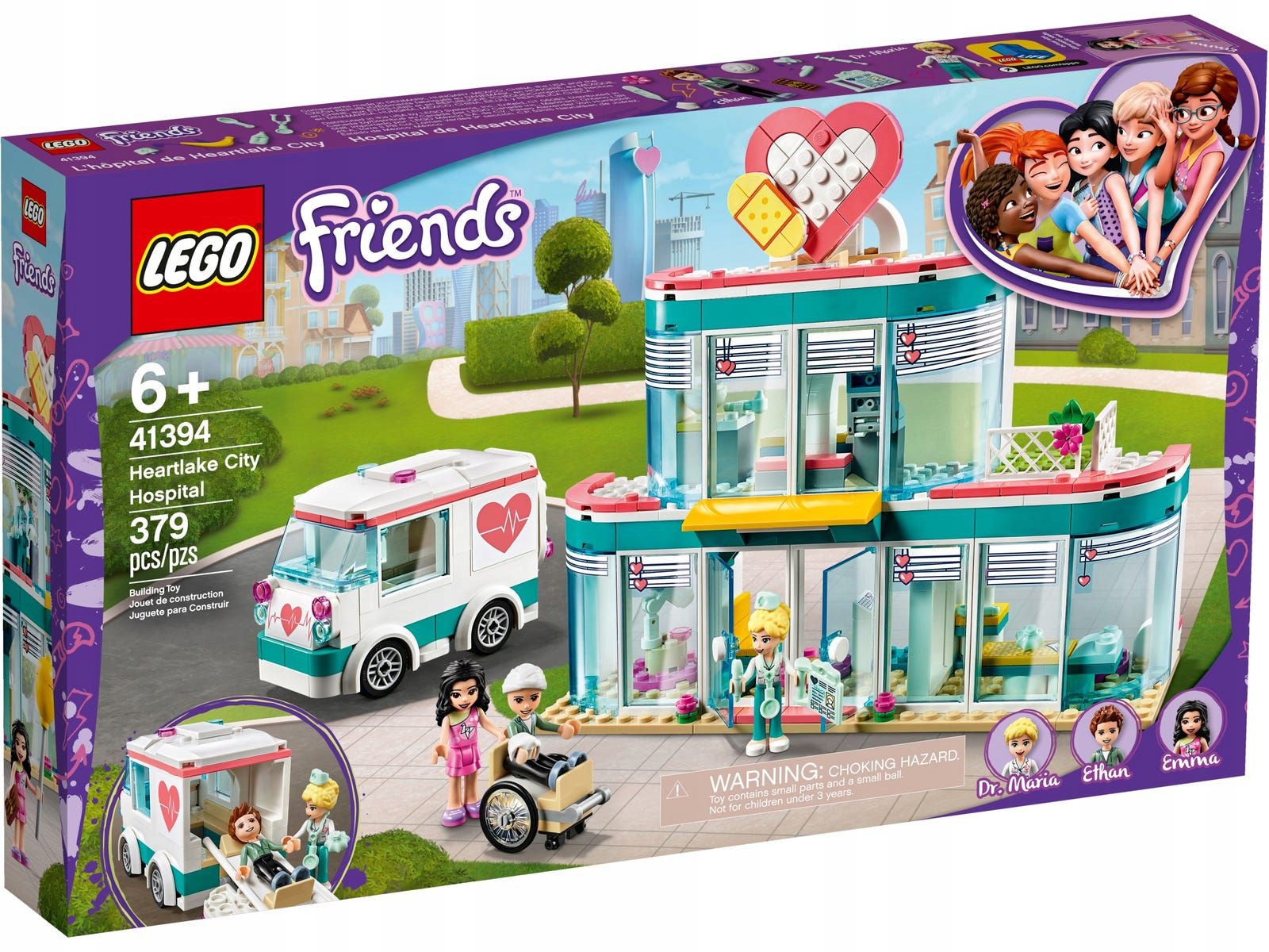 Lego Friends 41394 Nemocnice v městečku Heartlake Nové