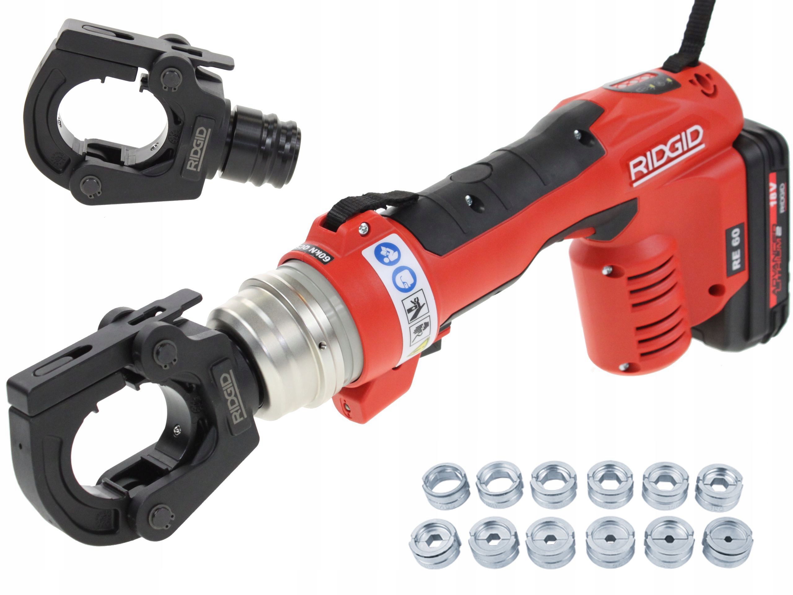 Akumulátorový Lis Na Káble 10-300 RE60 Ridgid