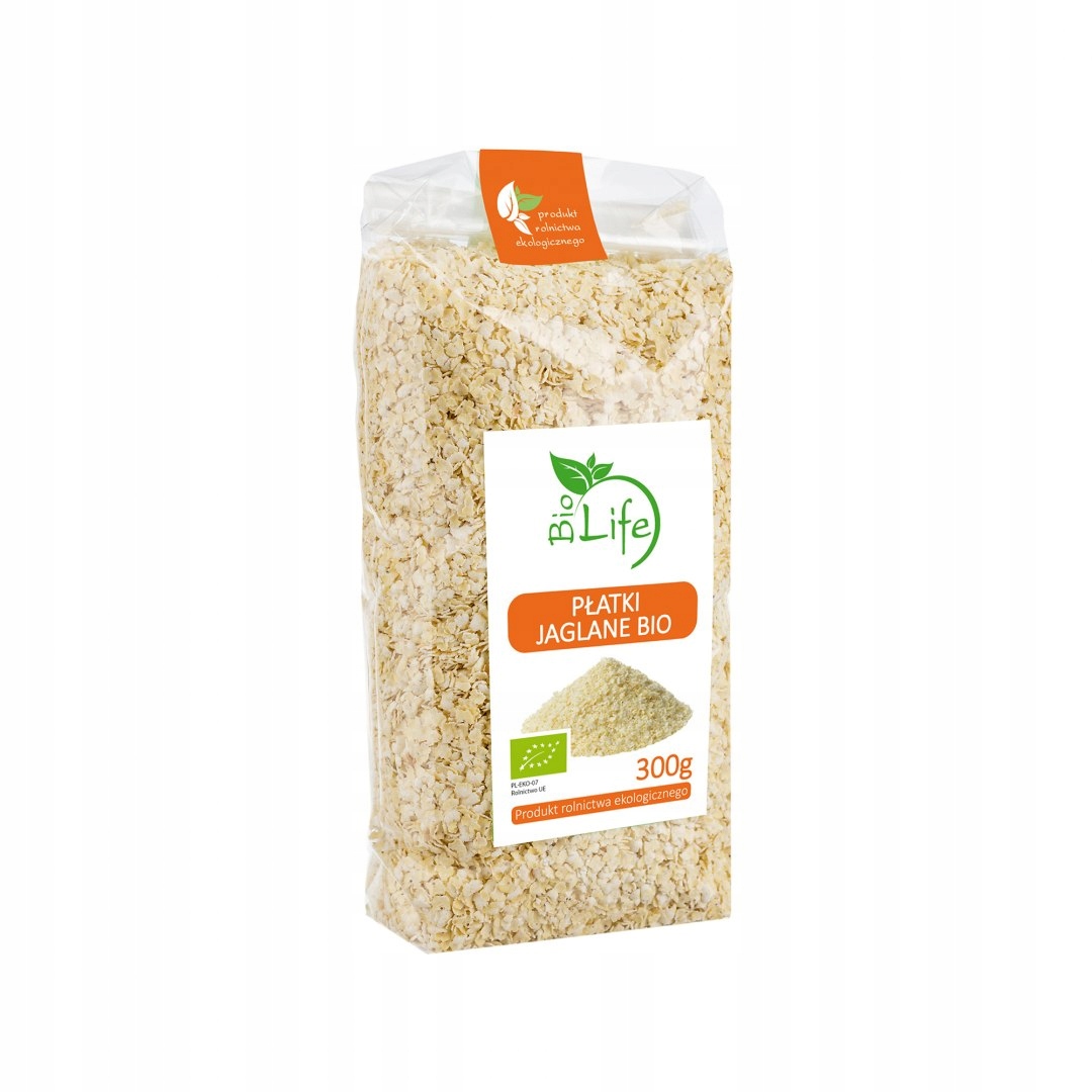 Levně Biolife Jáhlové vločky ekologické Bio 300 g