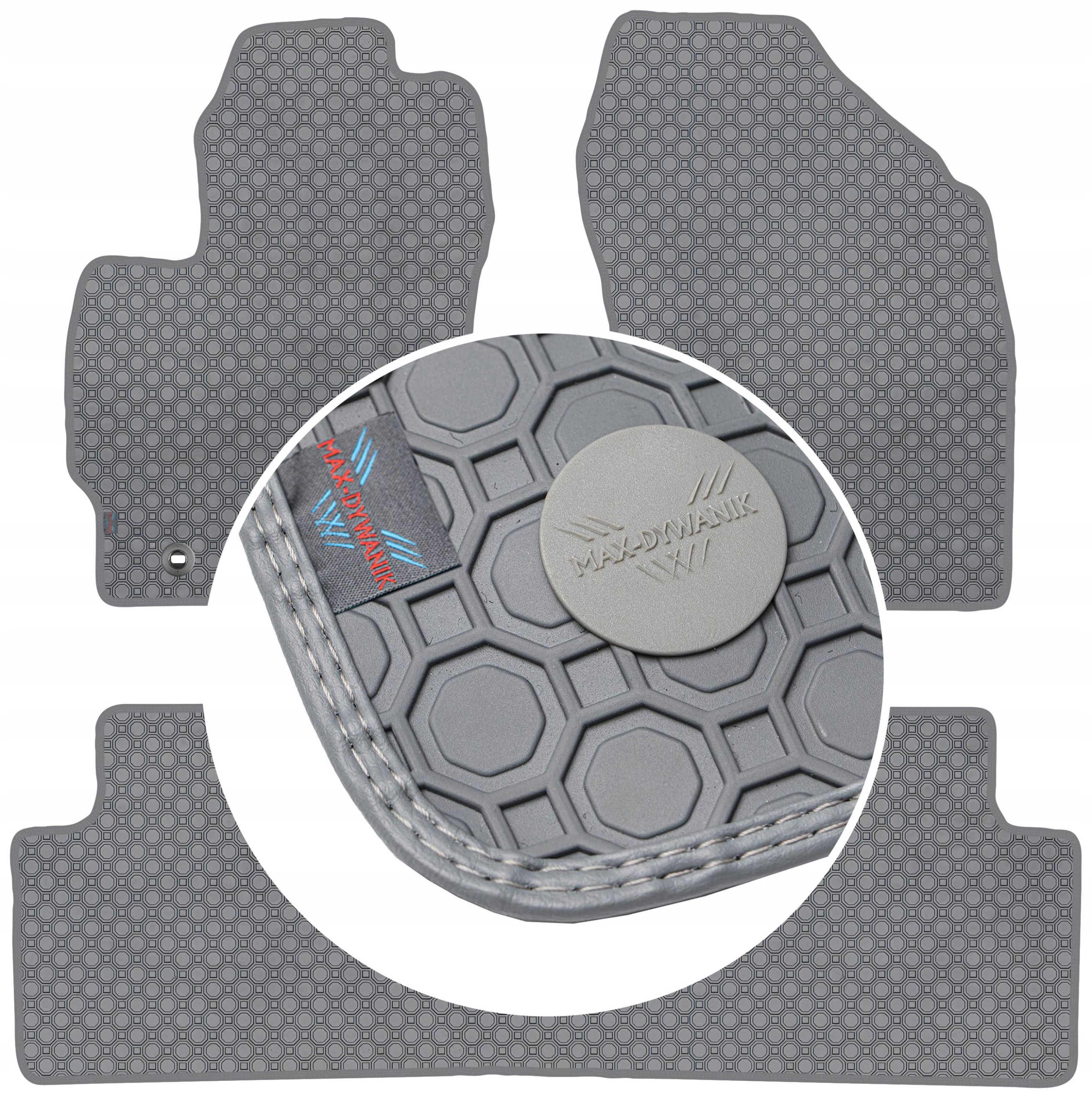 Toyota Auris I 2007-2012 Koberce Popielate