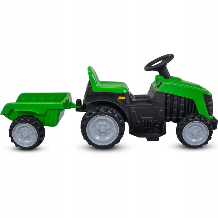 Traktor Z Przyczepą Na Akumulator Traktorek Pojazd Z Przyczepą