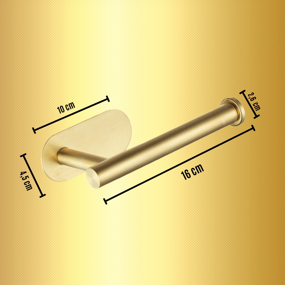 UCHWYT SAMOPRZYLEPNY PAPIER TOALETOWY ZŁOTY LOFT EAN (GTIN) 5905220711796