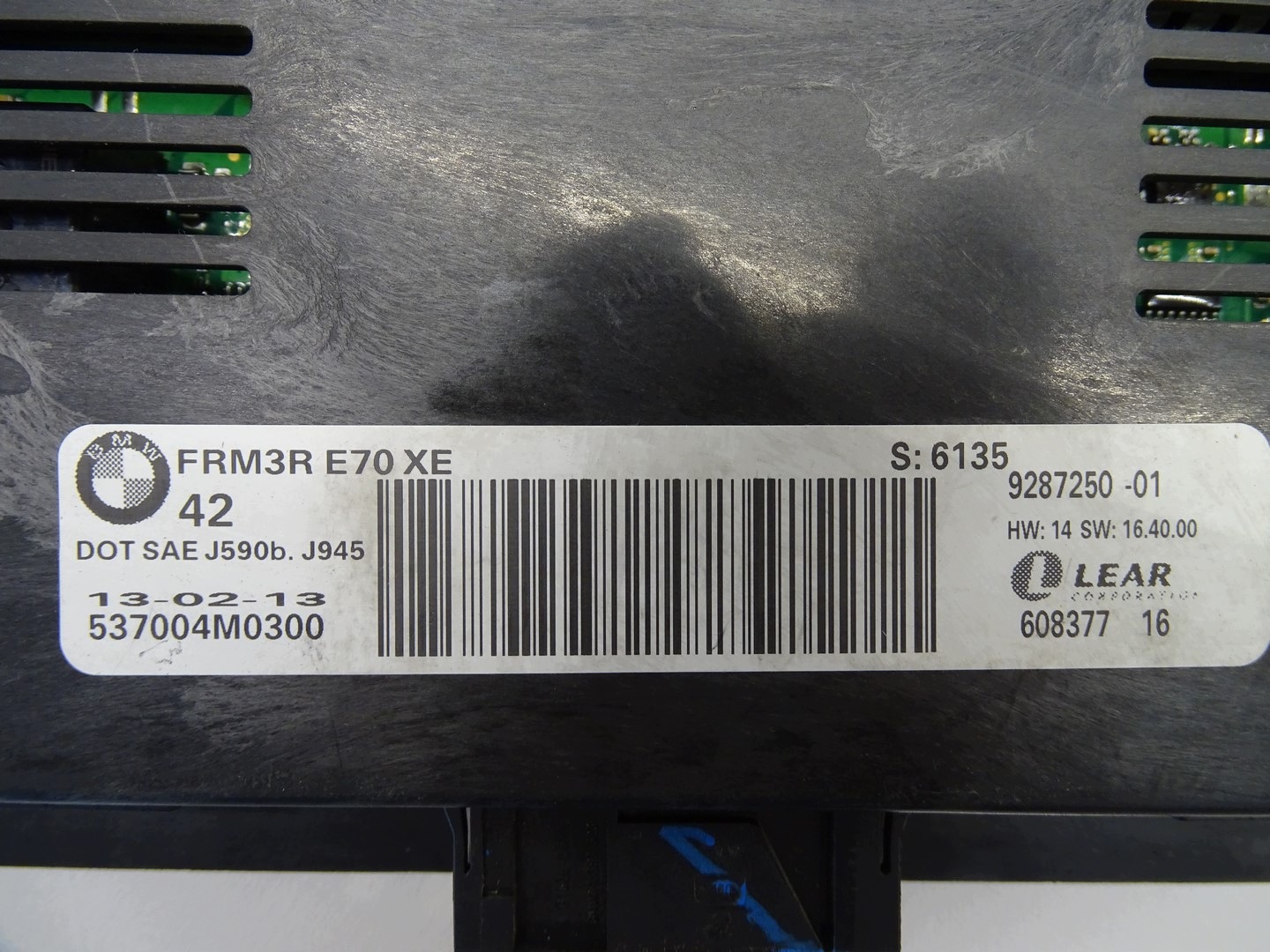 module control unit of the lights BMW X5 E70 X6 E71 9287250