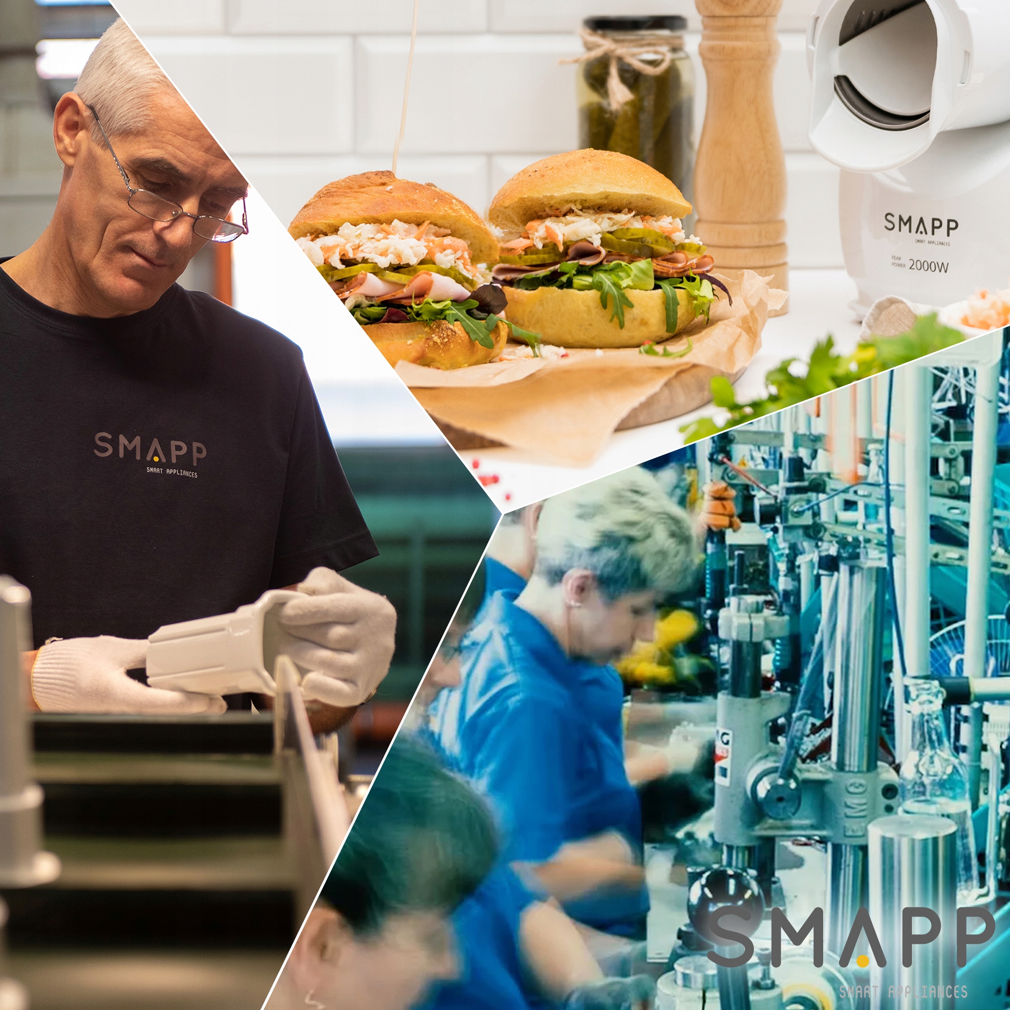 Mikser ręczny ze stojakiem i misą SMAPP 451.6 EBOOK Gratis Model 451.6 BIAŁY EBOOK