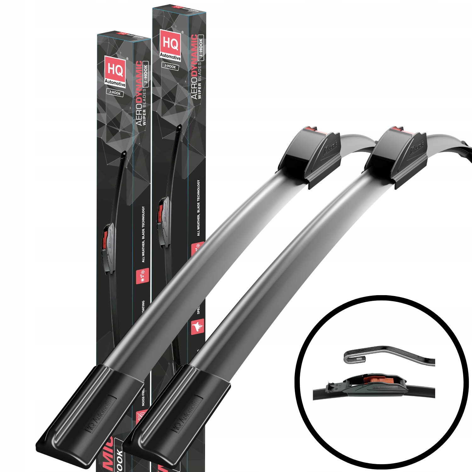 Wycieraczki Przód Hq Aero Dynamic 600mm 530mm