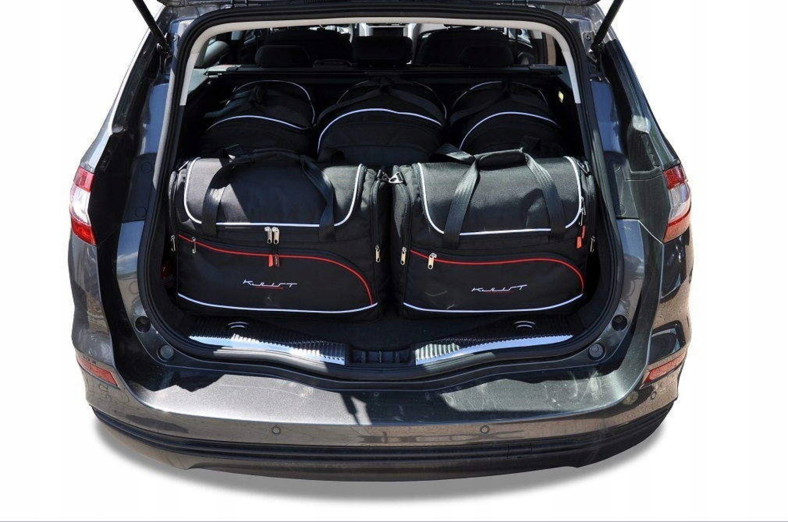 J&j Automotive Sada 5ks cestovných tašiek Aero pre Ford Mondeo Kombi 2014+