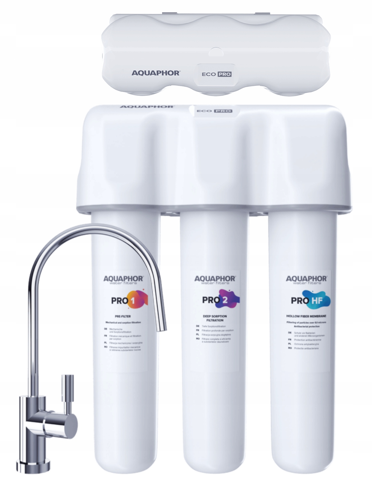 

Filtr wody pod zlew Aquaphor bakteriobójczy Ecopro