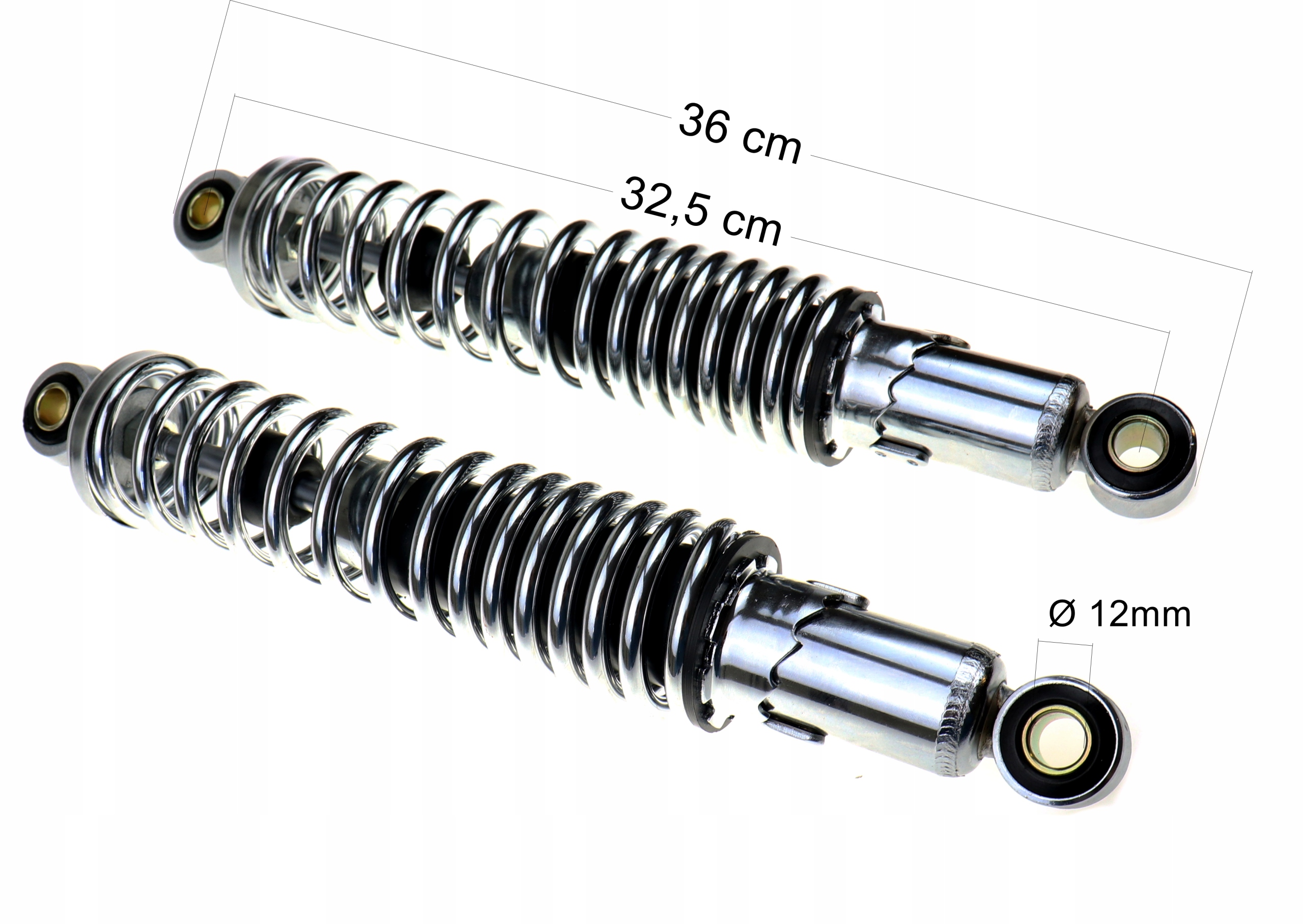 AMORTYZATOR TELESKOPY TYŁ TYLNE kpl WSK 125 3 175 Producent WSK