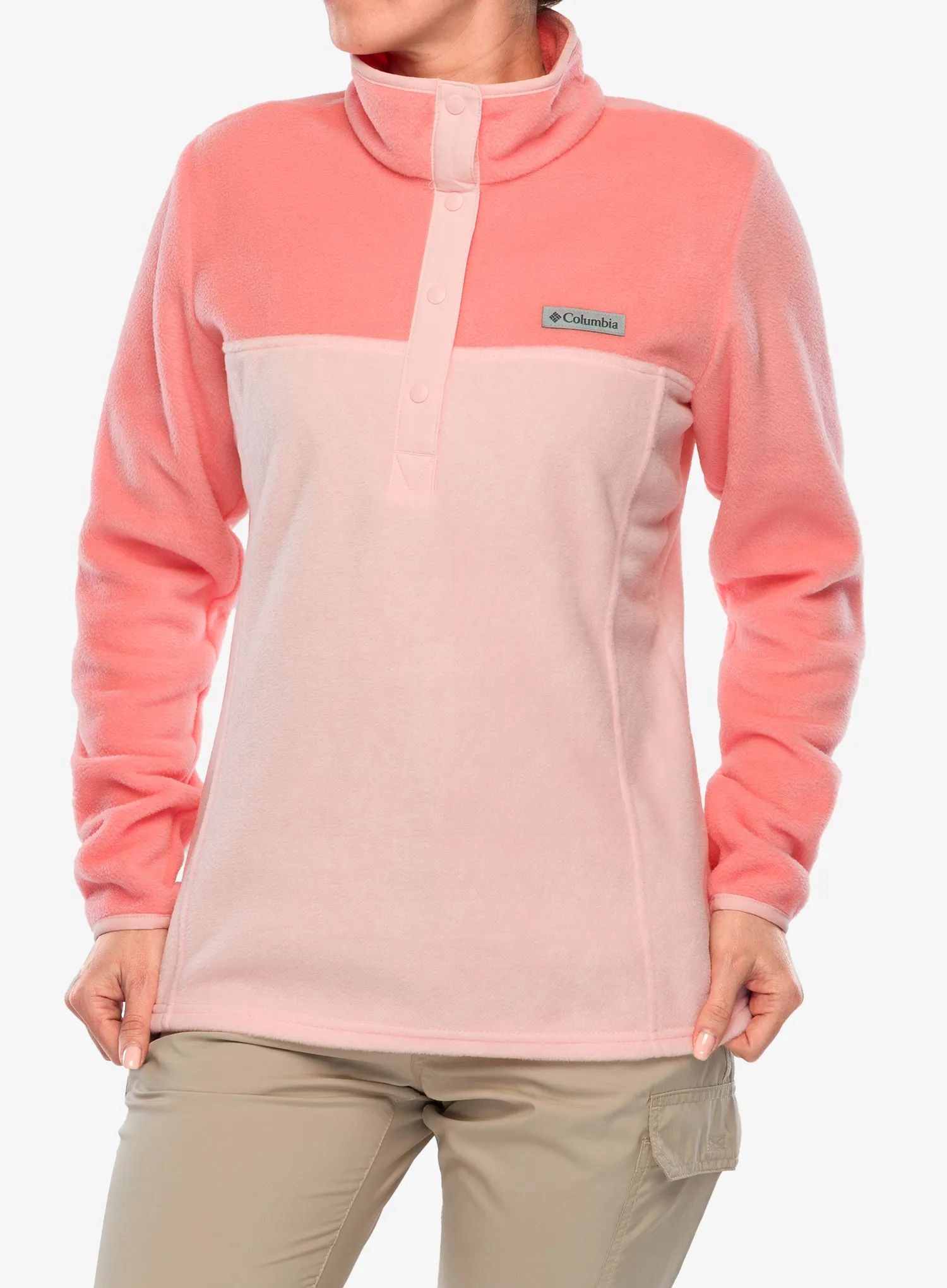 Dámská Mikina Columbia Benton Springs Half Snap Pull Over II pískově pink Xs