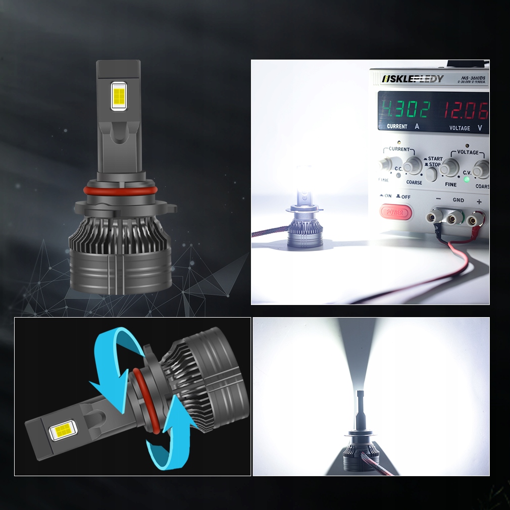 ŻARÓWKI HB3 LED XSTORM 120W 26000LM MOCNE CANBUS Producent Xstorm