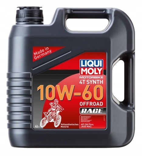 Olej silnikowy 10W-60 Liqui Moly Motorbike 4T Synth Offroad Race