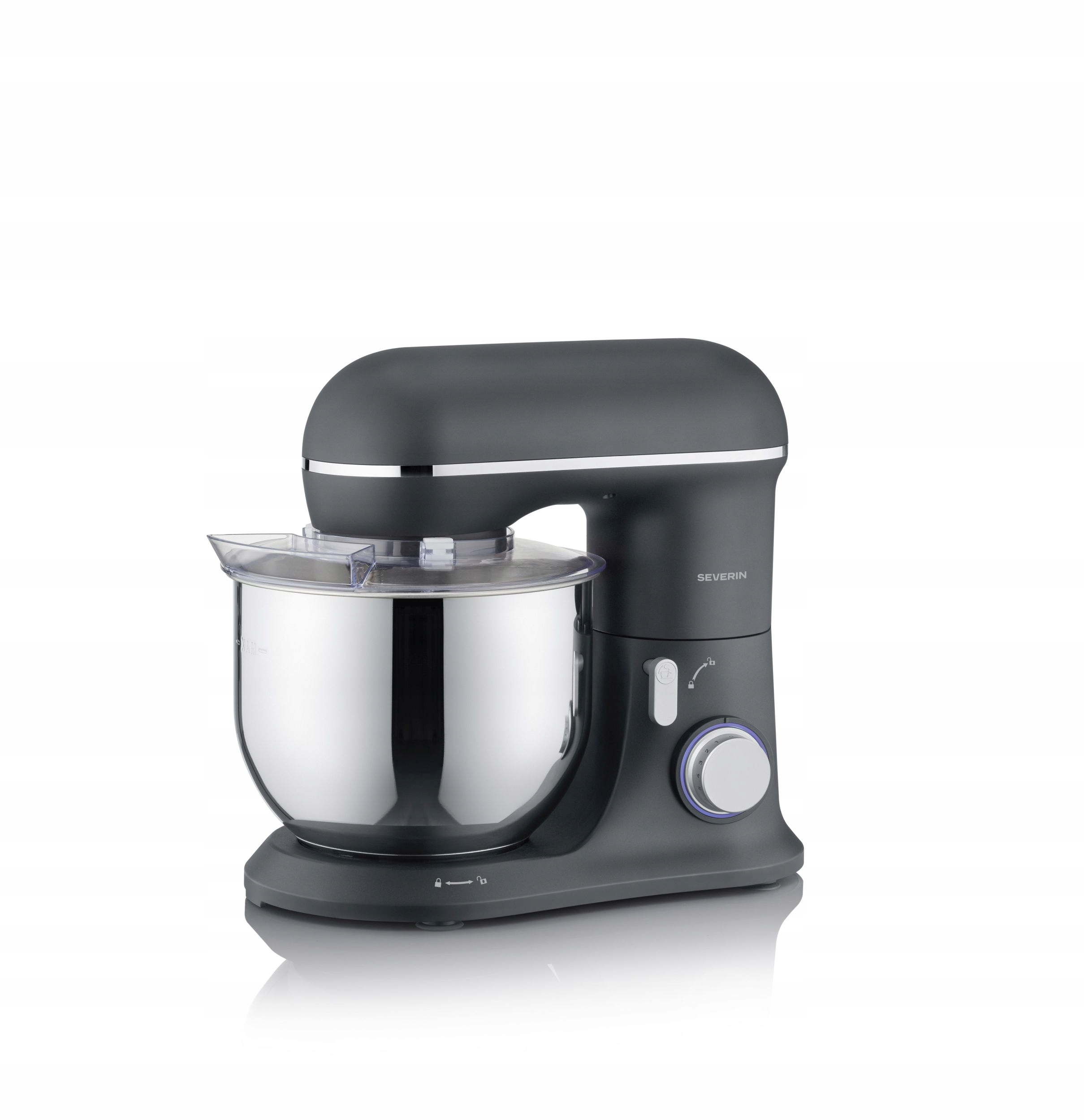 Kuchynský robot Severin Km 3899 1200 W strieborný/sivý