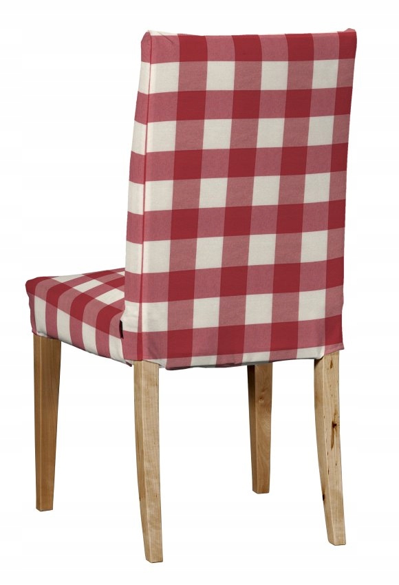 Dekoria potah na židli Henriksdal krátký Ikea červený