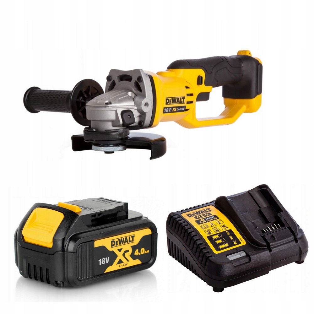 Dewalt Akumu. Szlifierka Kątowa 125mm DCG412 4Ah