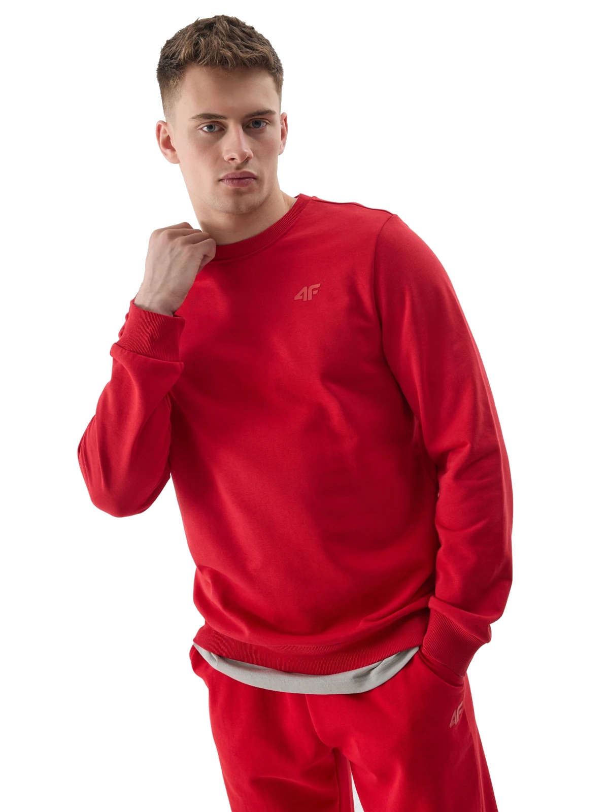 Mikina 4F pánská 4FWSS24TSWSM1181-61S červená M M
