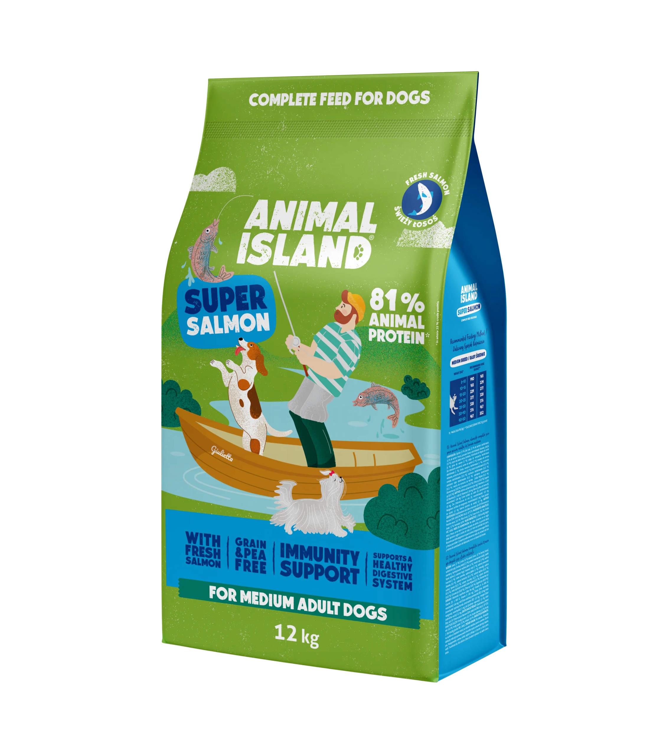 Levně Animal Island losos 12 kg