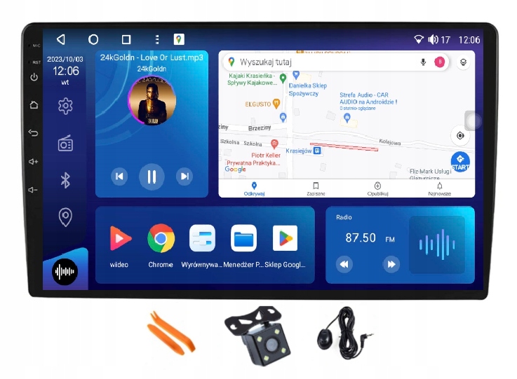 Rádio Android Qled Carplay Mercedes G W463 Vito Viano W639 Vaneo ML W168