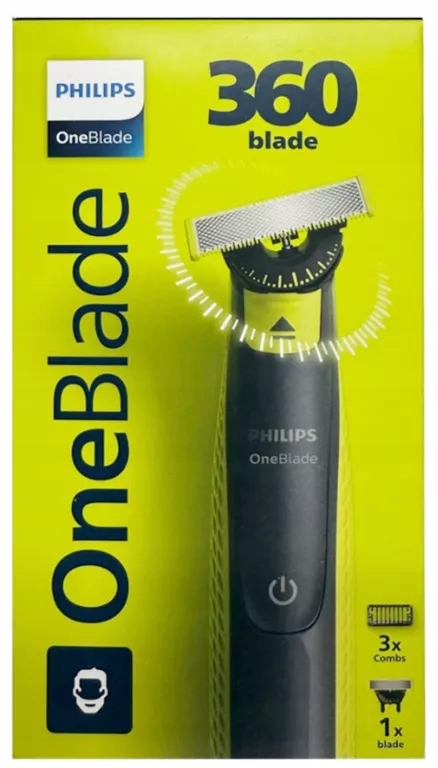 Golarka Philips Oneblade 360 Etui 3 Nasadki QP2724/31 8720689035958
