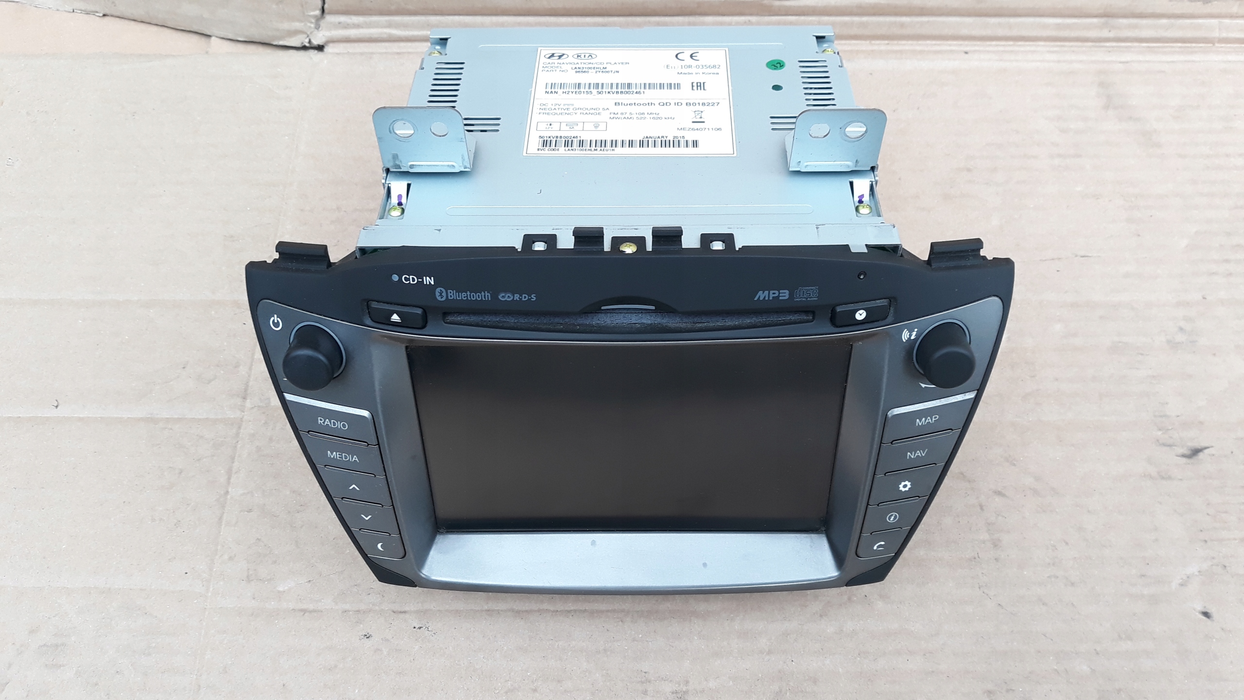 HYUNDAI IX35 15R радио навигация CD 96560-2Y600TJN