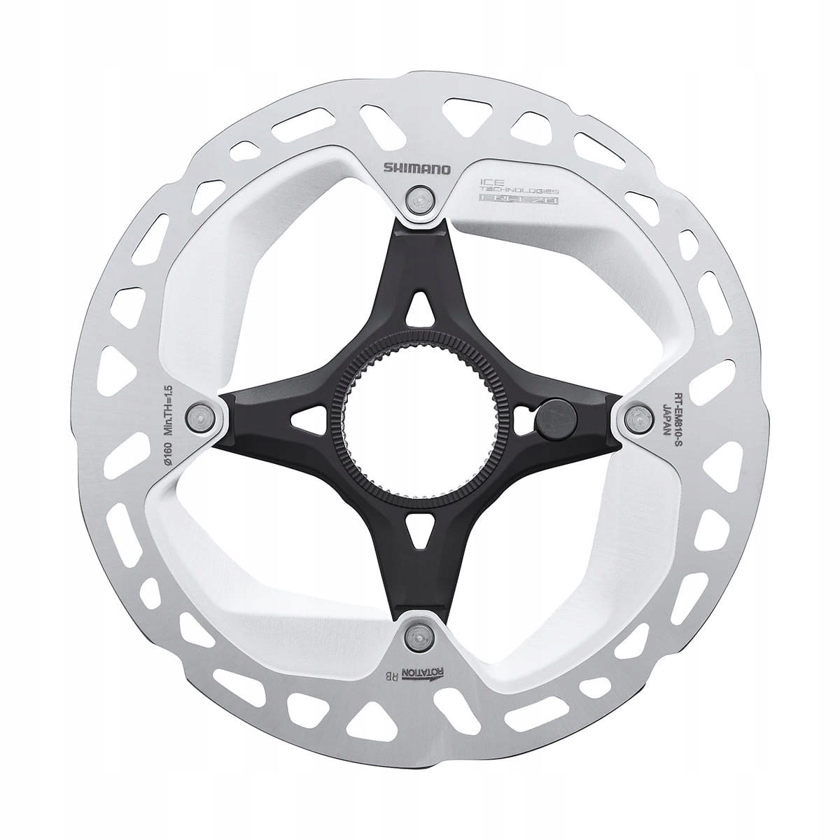 TARCZA HAMULCA RT-EM810 160MM CENT LOCK