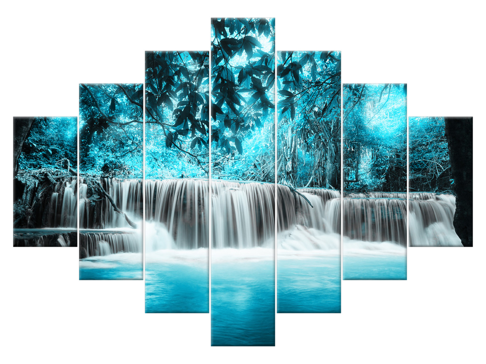 

Obraz Drzewo Wodospad 210x150 Oryginalny do salonu