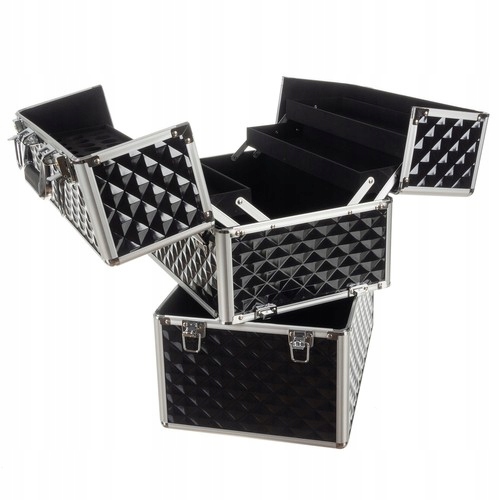 Kuferek kosmetyczny XL Soulima 22529 Liczba półek 6